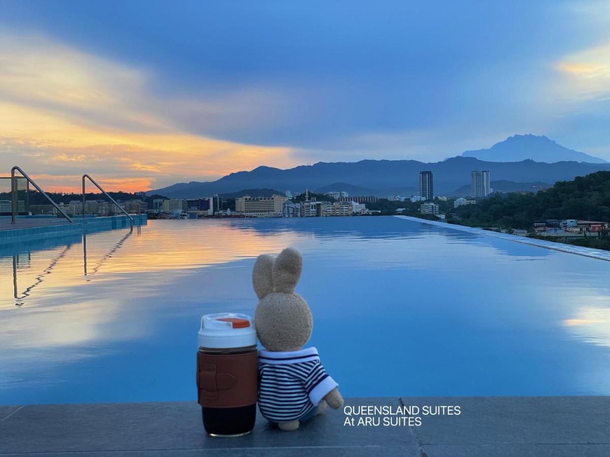 Queensland Suites At Aru Suites, Kota Kinabalu Esterno foto